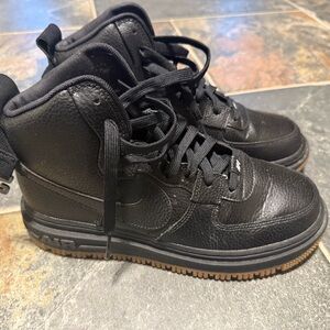 Nike Black Women's Air Force One High-Top Sneakers